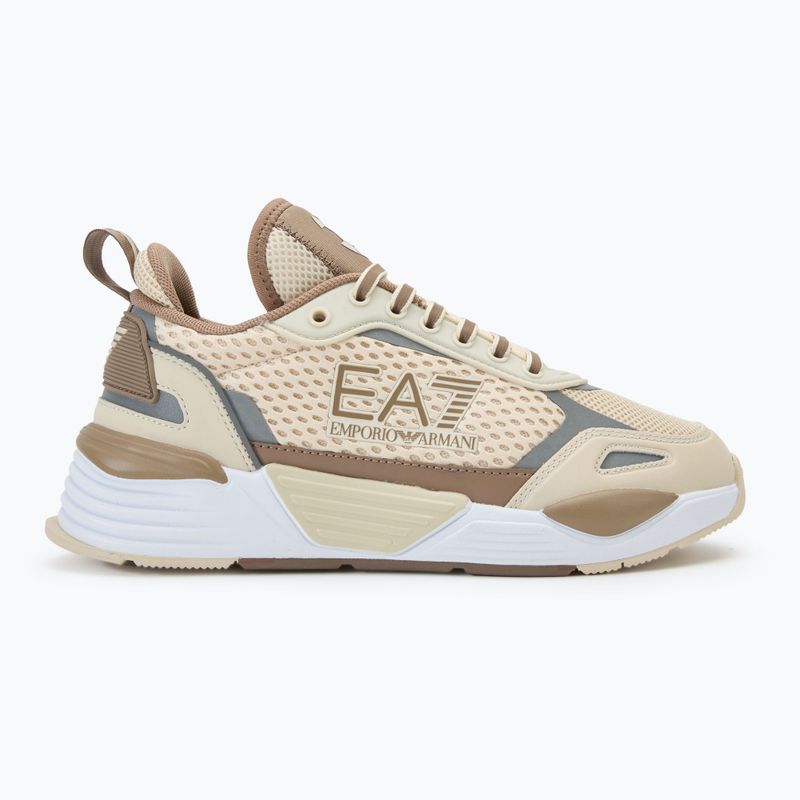 EA7 Emporio Armani Ace Runner Mesh shoes whitecap grey/ portabella 2