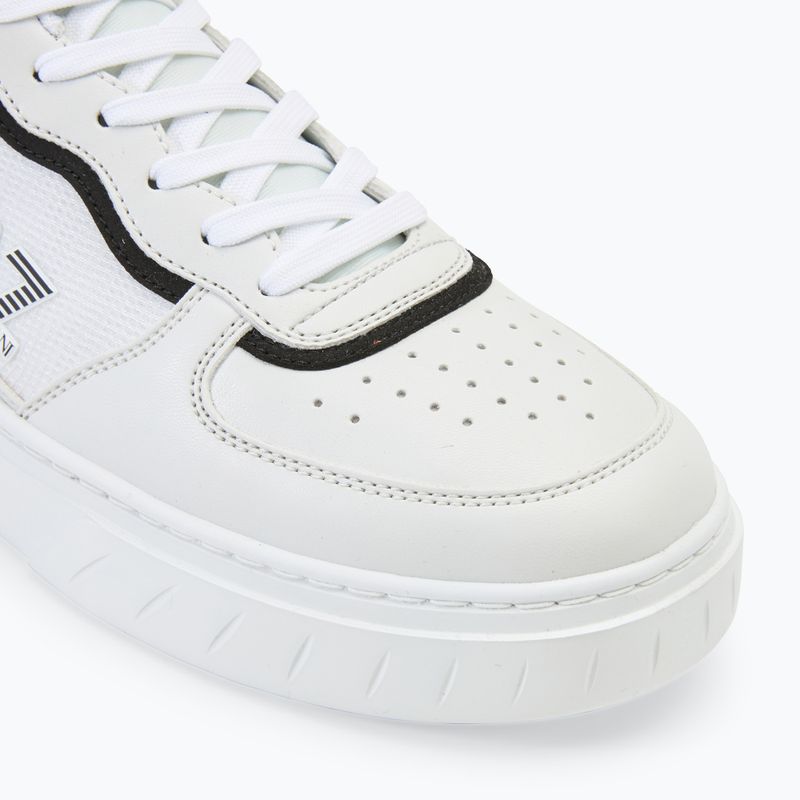 EA7 Emporio Armani Premium Court white/ black shoes 7