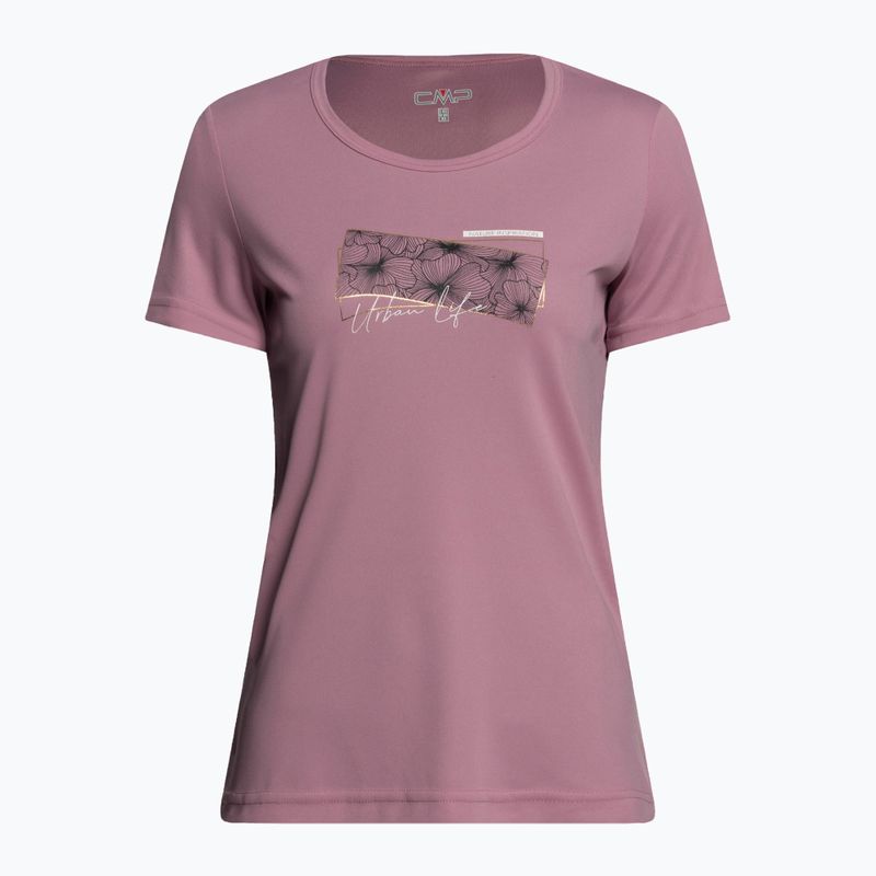 CMP women's trekking t-shirt pink 38T6656/C602