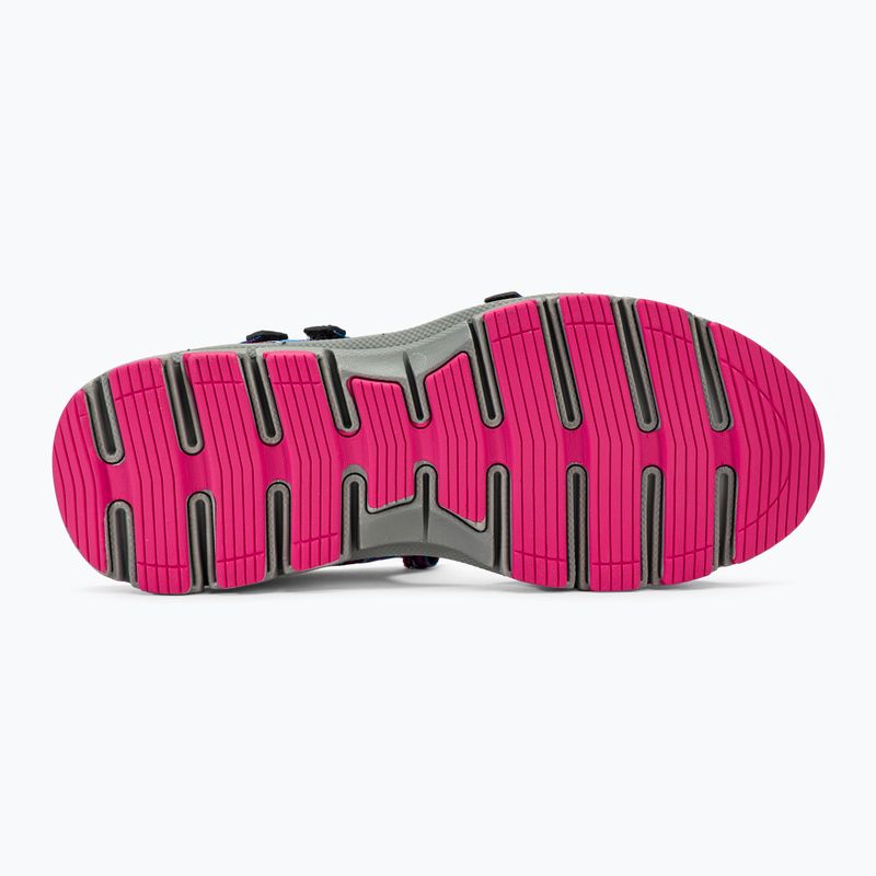 CMP women's sandals Almaak blue/fuxia 4