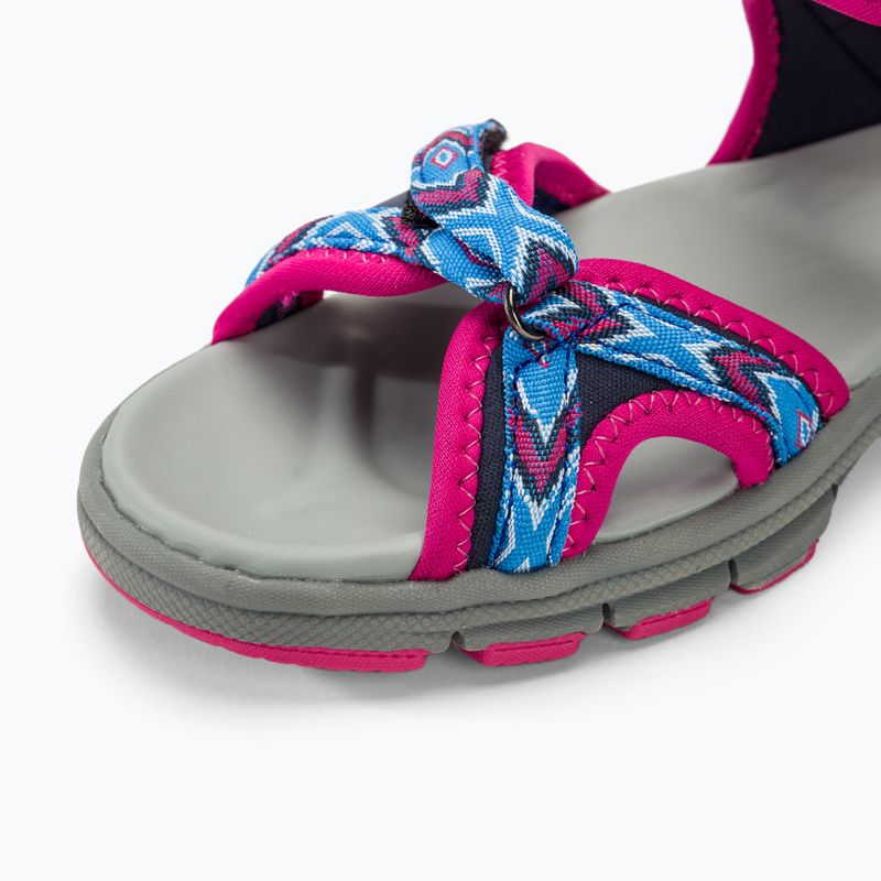 CMP women's sandals Almaak blue/fuxia 7