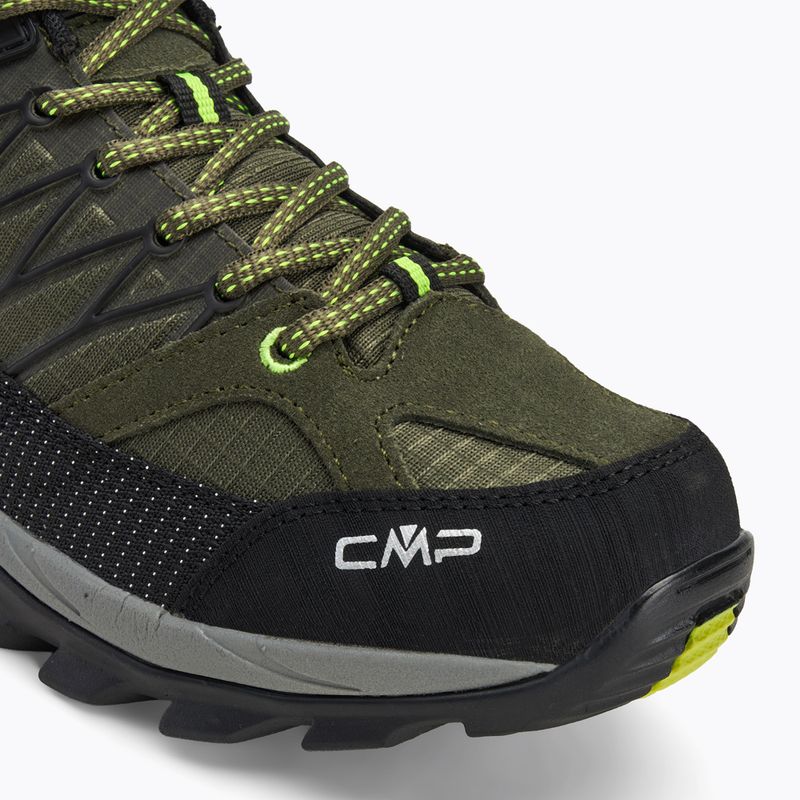 Men's CMP Rigel Low Wp jungle/yellow fluo trekking boots 7