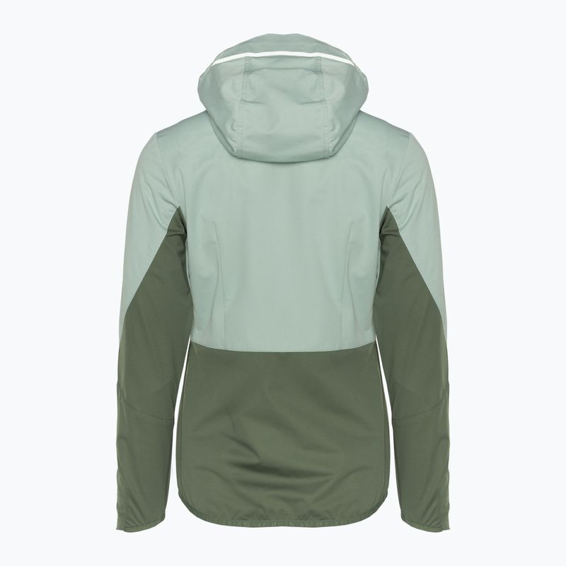 Women's CMP Fix Hood softshell jacket jade 2