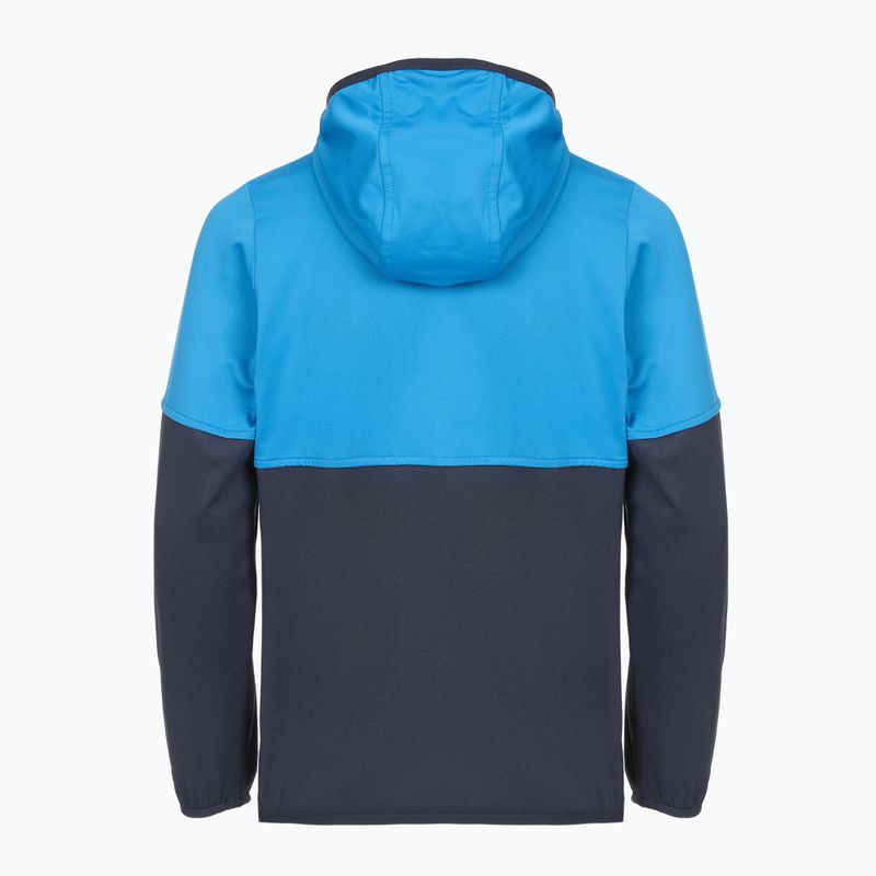 CMP Fix Hood children's sweatshirt b.blue/river/lime 2