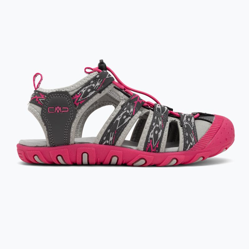 CMP Sahiph grey/fuxia children's sandals 2