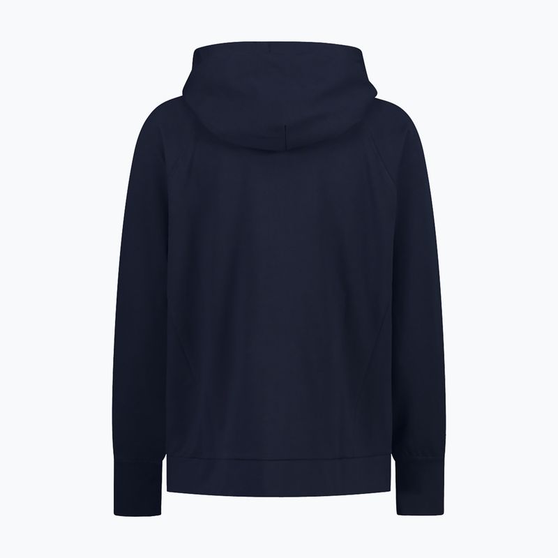 Women's sweatshirt CMP 34D7116 Fix Hood black/blue 2