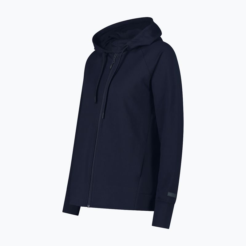 Women's sweatshirt CMP 34D7116 Fix Hood black/blue 3