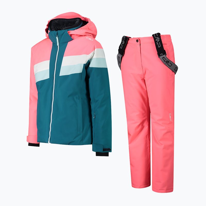 Women's ski set CMP 34W4815 teal 3