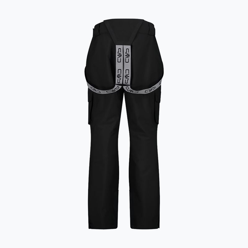 Men's ski trousers CMP 34W4347 Salopette Cargo nero 2