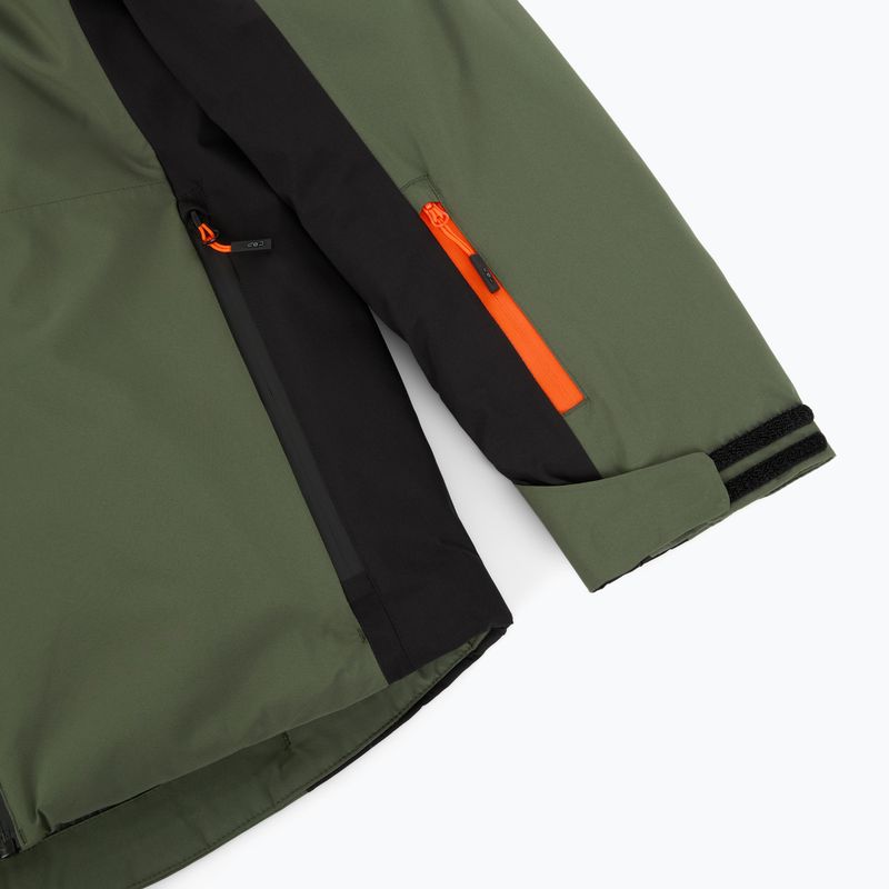 Men's CMP ski jacket 34W4667 olive 4