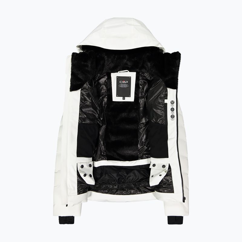 Women's ski jacket CMP 34W4406 bianco 4
