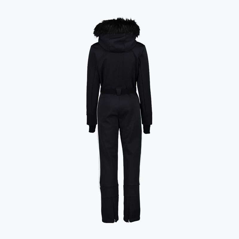 Women's ski suit CMP 34W4456 Zip Hood nero 2
