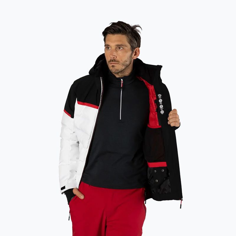 Men's ski jacket CMP 34W4697 bianco 4