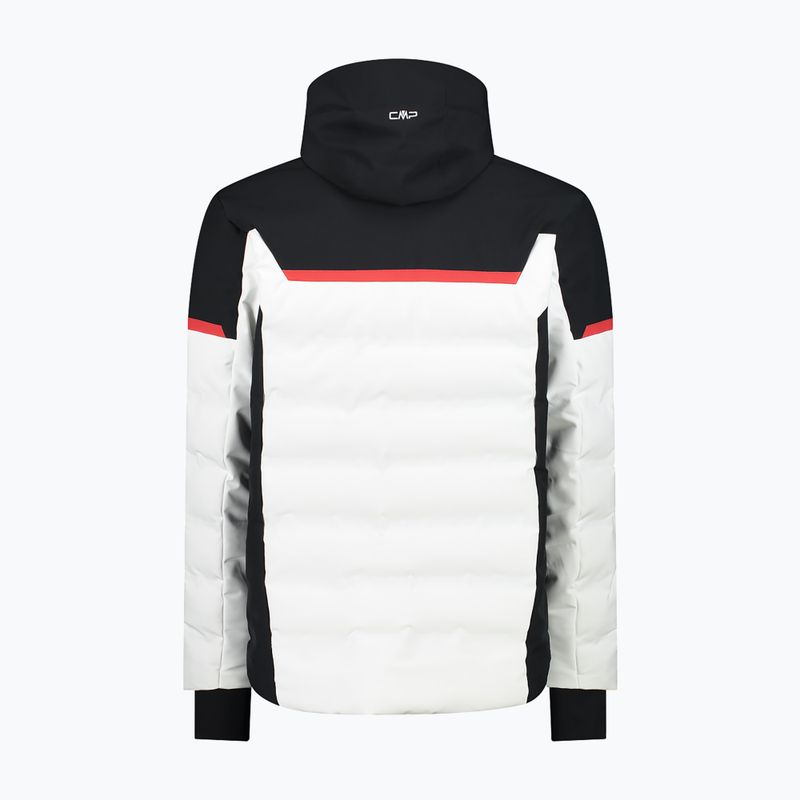 Men's ski jacket CMP 34W4697 bianco 7