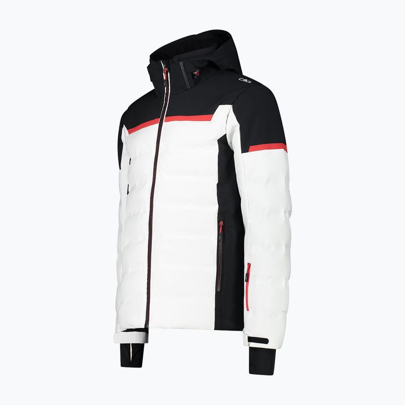 Men's ski jacket CMP 34W4697 bianco 8