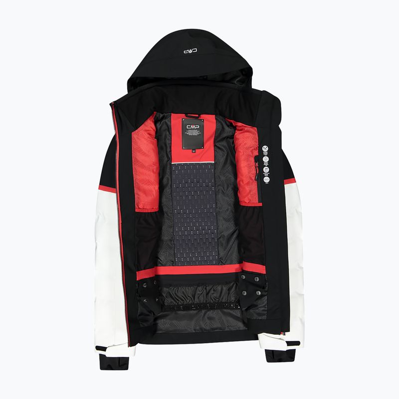 Men's ski jacket CMP 34W4697 bianco 9