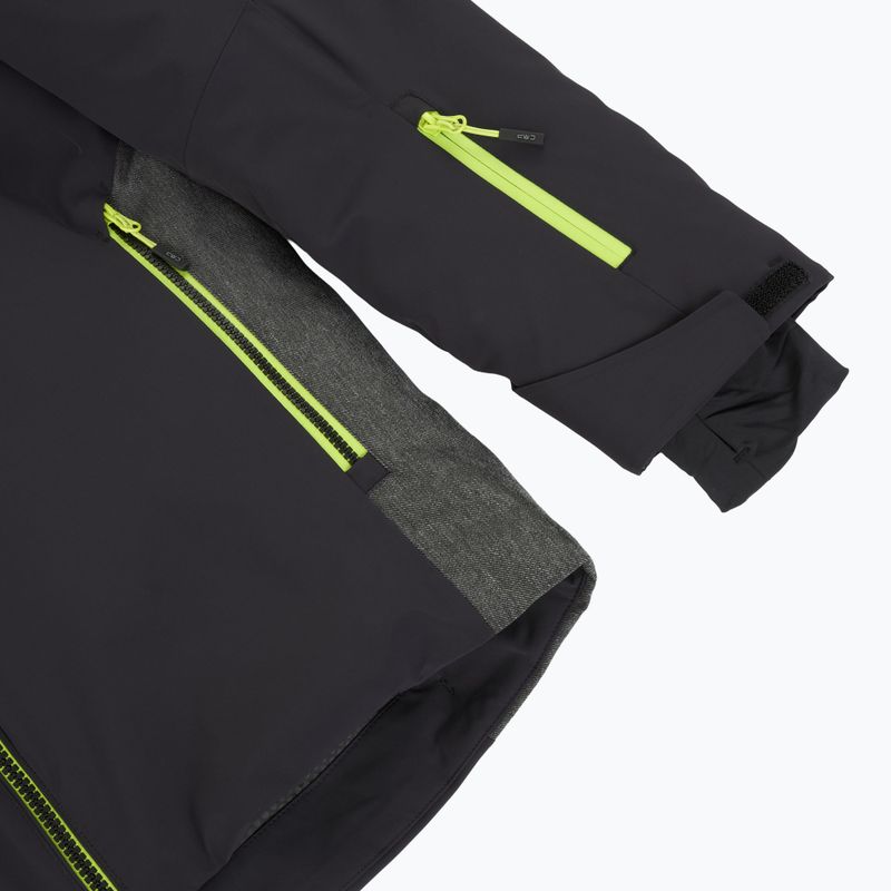 Men's ski jacket CMP 34W4717 nero 3