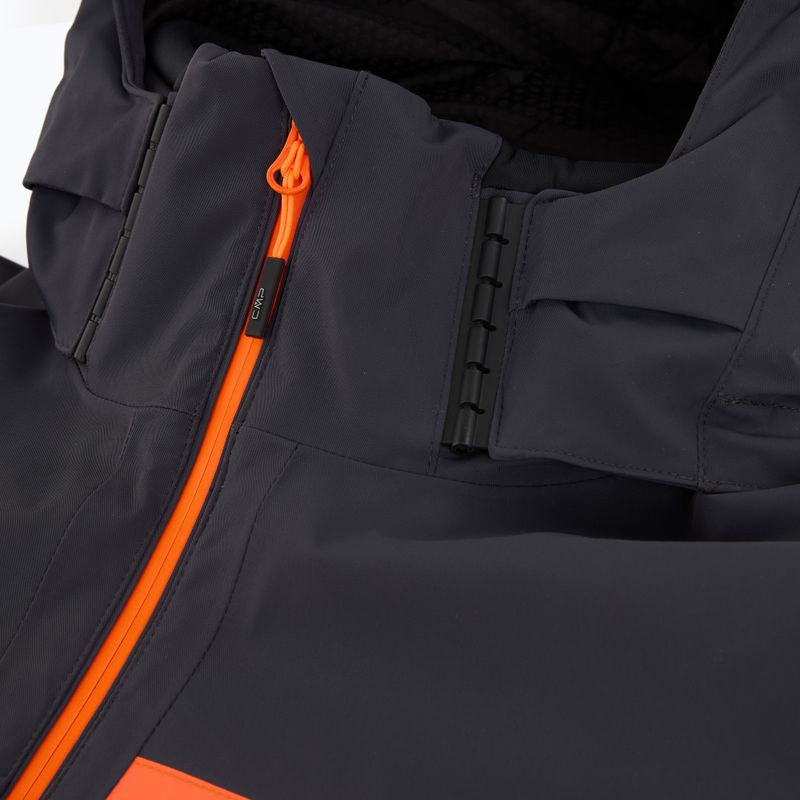 Men's ski jacket CMP 34W4747 antracite 3
