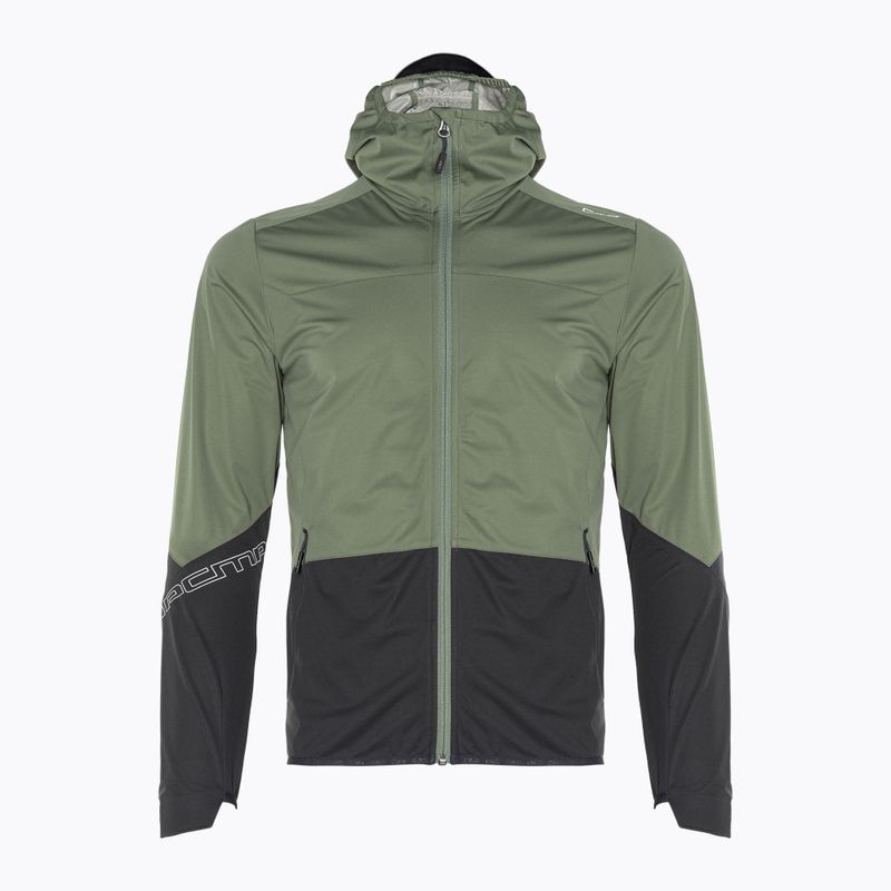 Men's CMF Zip Hood softshell jacket salvia