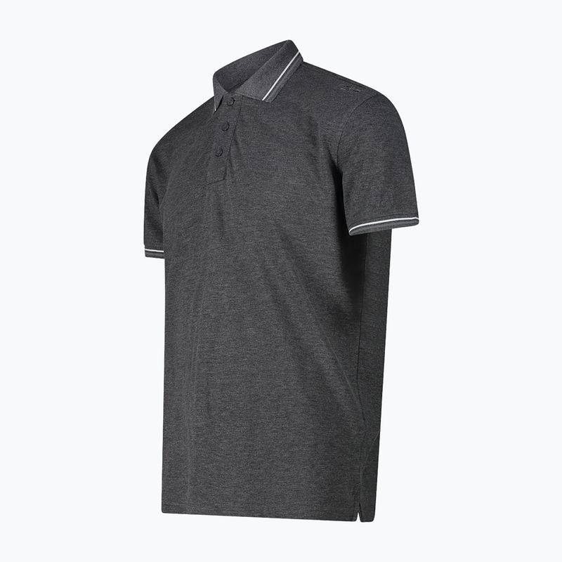 Men's polo shirt CMP 34D5987 nero 3