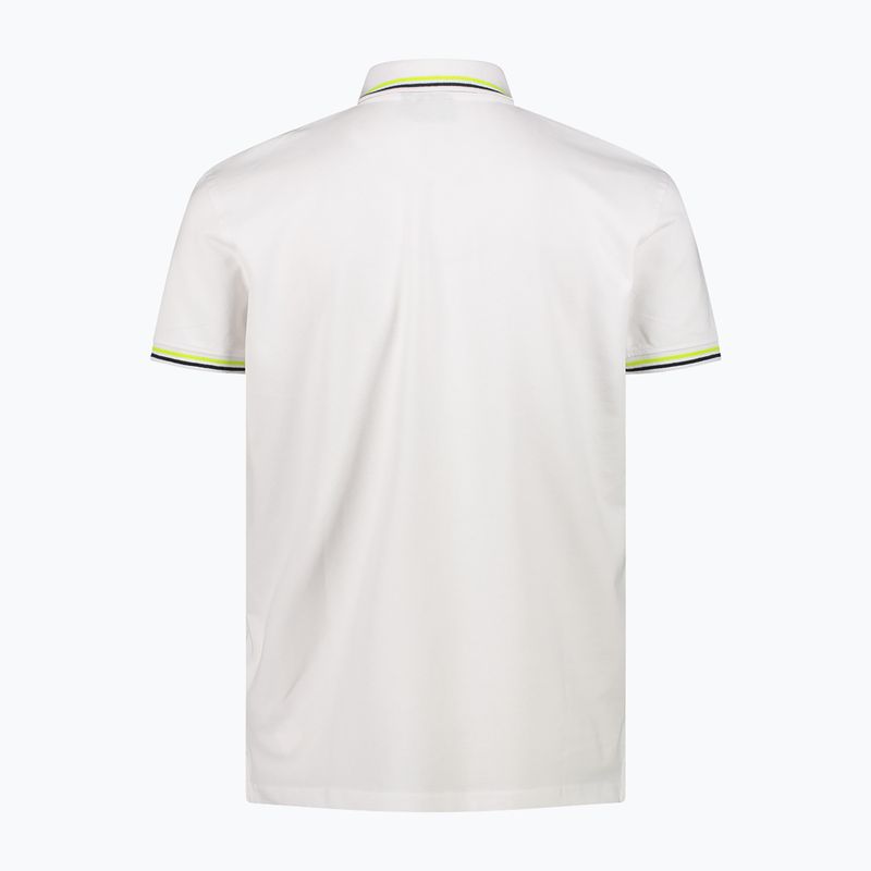Men's polo shirt CMP 34D5987 bianco 2