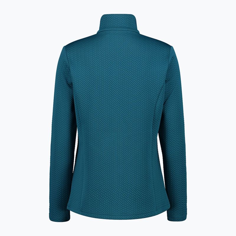 CMP women's sweatshirt 34L4066 teal 2