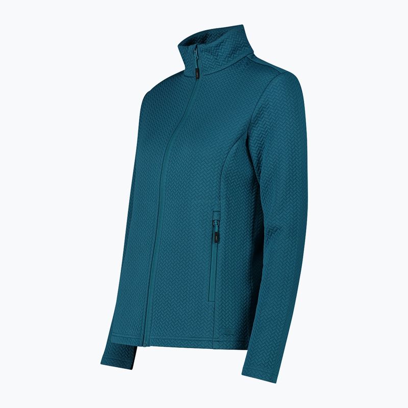 CMP women's sweatshirt 34L4066 teal 3