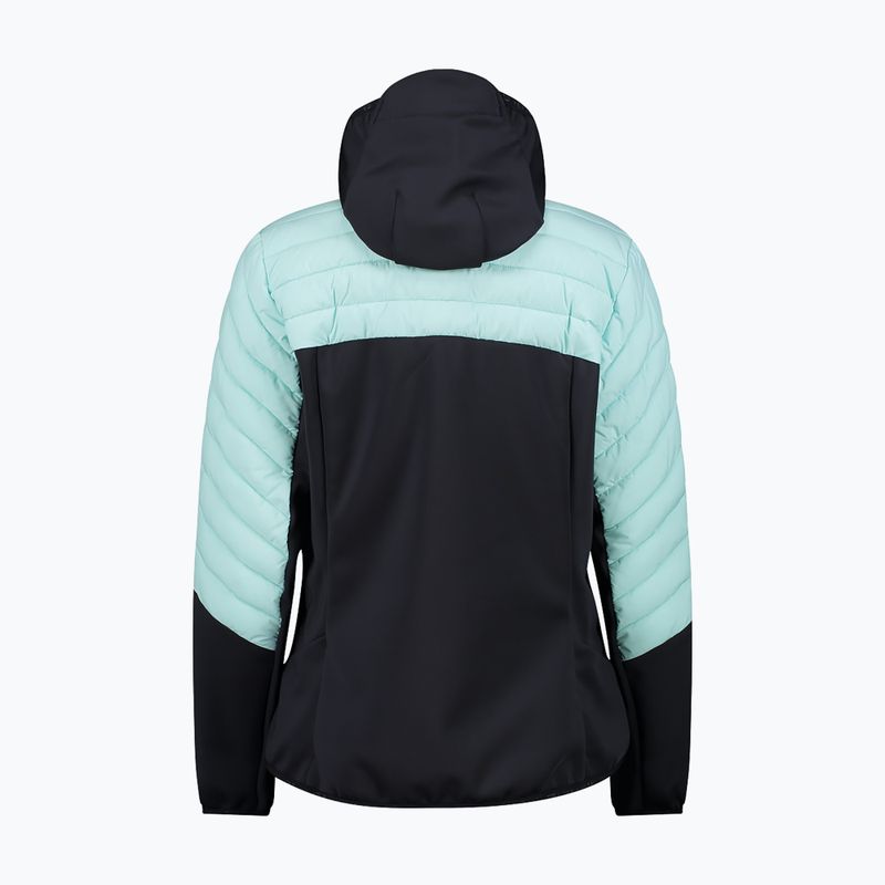 CMP women's hybrid jacket 34Z2486 acqua 2