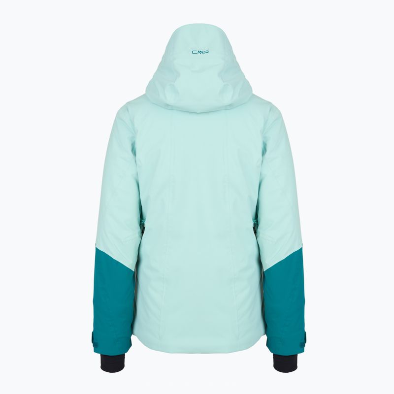 Women's ski jacket CMP 34W2506 acqua 2