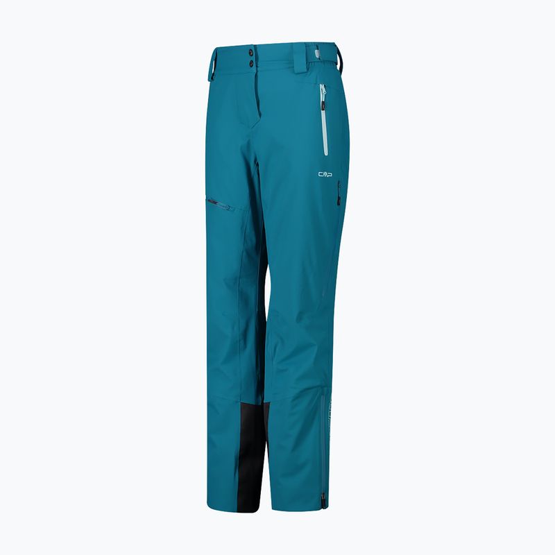 Women's ski trousers CMP 34W2046 teal 2