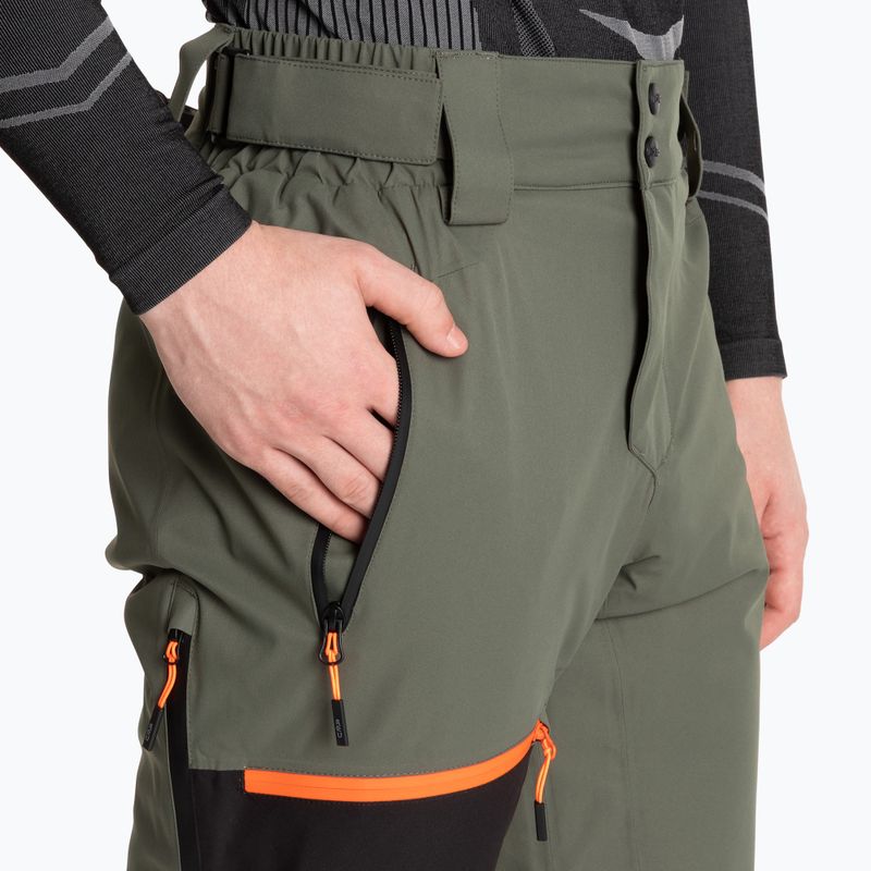 Men's CMP Free Ride ski trousers 34W2027 olive 3