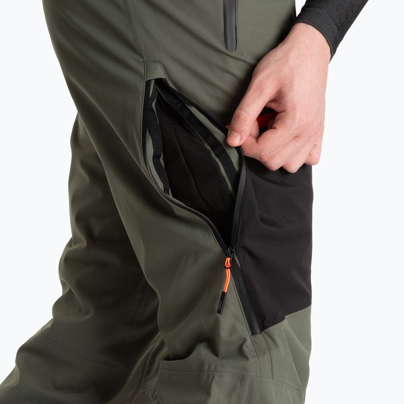 Men's CMP Free Ride ski trousers 34W2027 olive 5