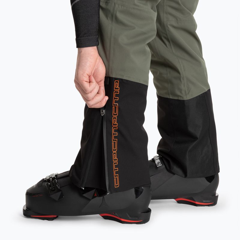 Men's CMP Free Ride ski trousers 34W2027 olive 6