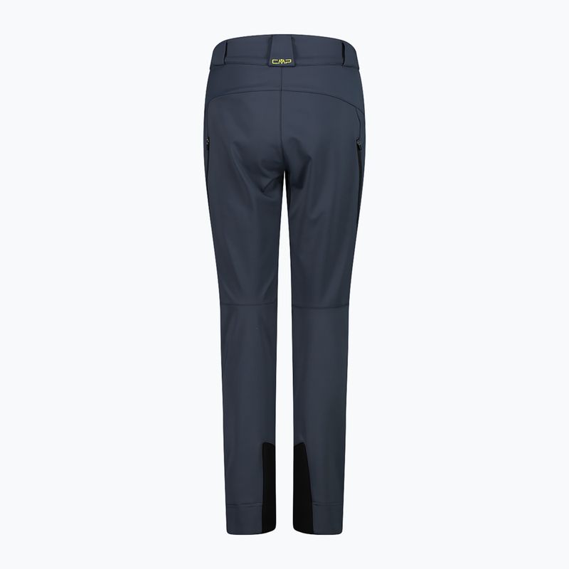 Men's CMP softshell trousers 34A1837 titanio 2