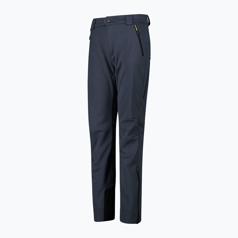 Men's CMP softshell trousers 34A1837 titanio 3