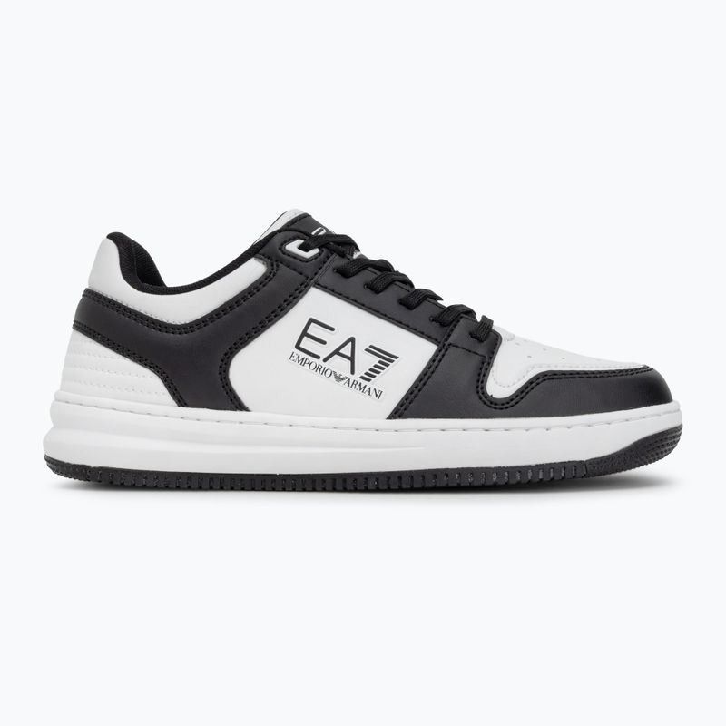 EA7 Emporio Armani Slasher black/white men's shoes 2