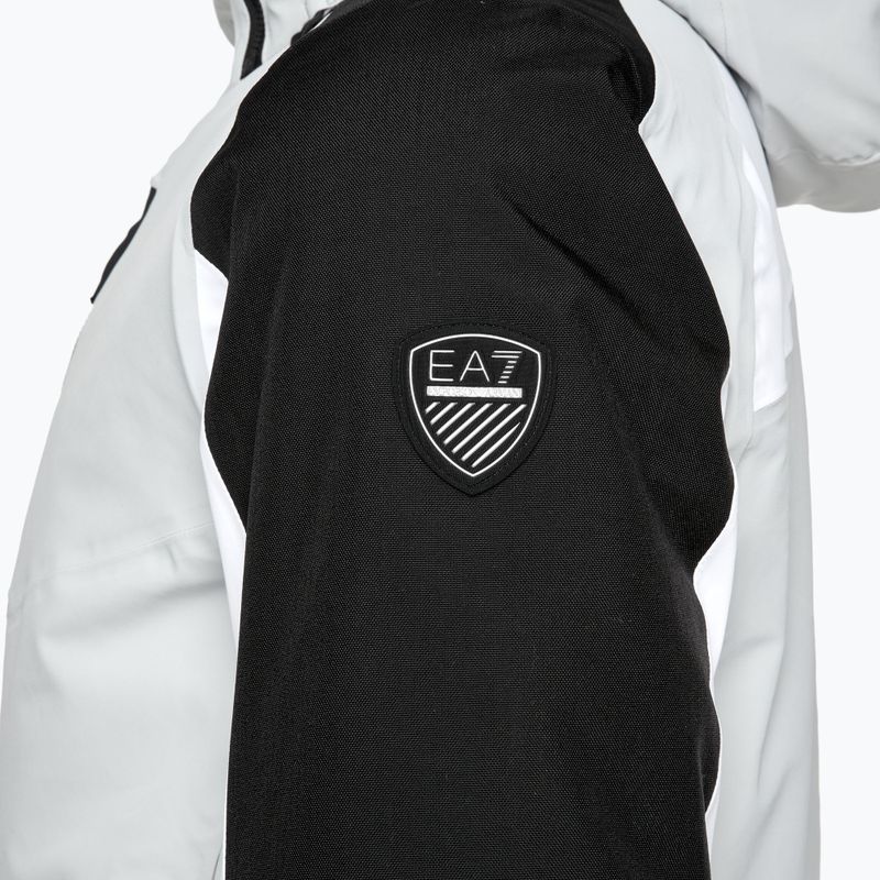 Men's ski jacket EA7 Emporio Armani Ski Cortina Fashion Toray quiet gray 5
