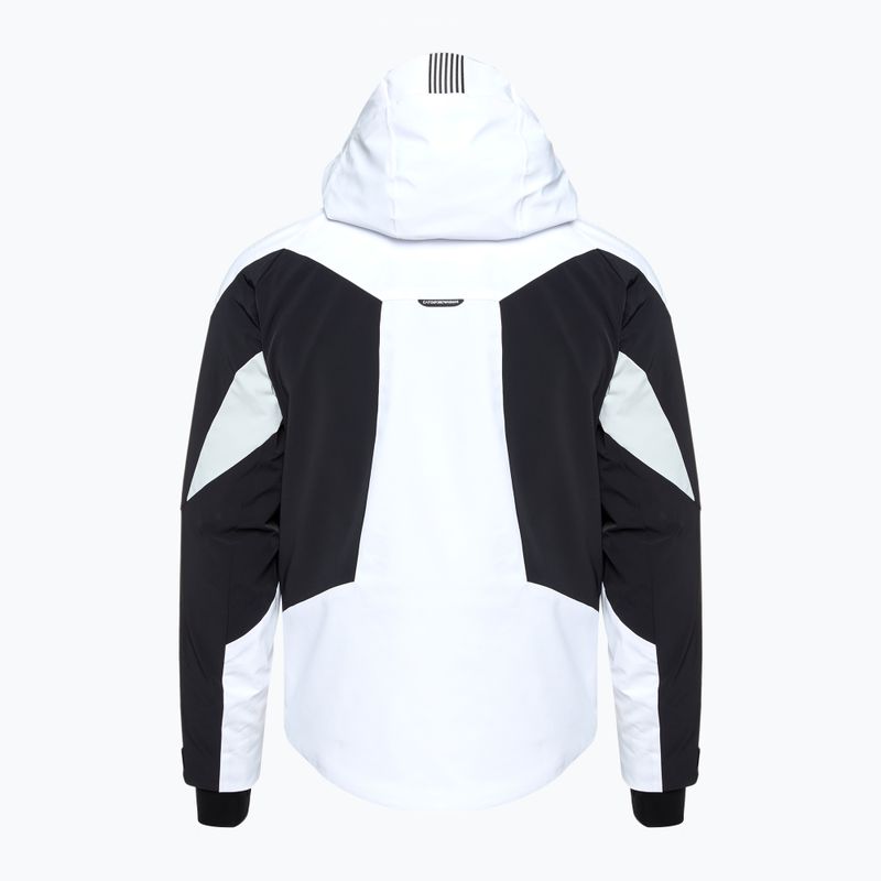 Men's ski jacket EA7 Emporio Armani Ski Cortina Colorblock Toray black 2