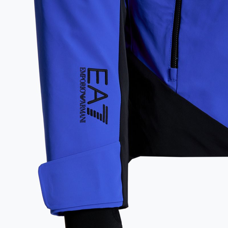 Men's ski jacket EA7 Emporio Armani Ski Cortina Colorblock Toray new royal blue 3