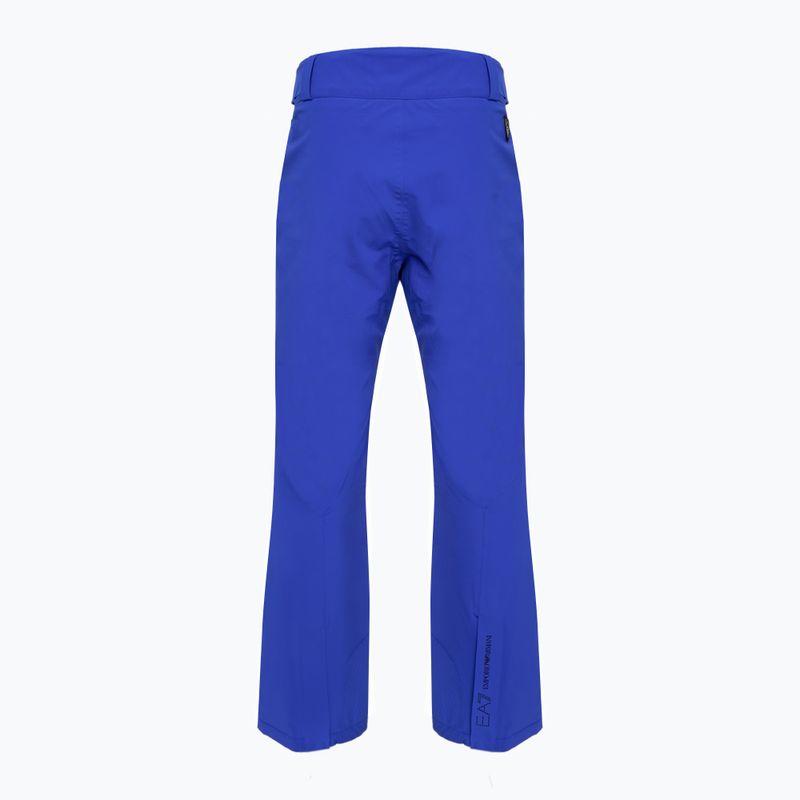 Men's ski trousers EA7 Emporio Armani Ski Cortina Toray new royal blue 2