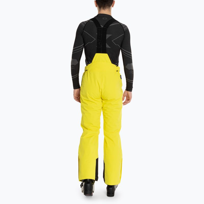 Men's ski trousers EA7 Emporio Armani Ski Kitzbuhel Protectum blazing yellow 2