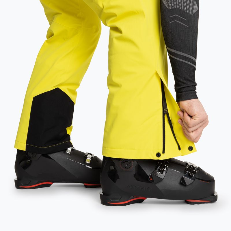 Men's ski trousers EA7 Emporio Armani Ski Kitzbuhel Protectum blazing yellow 5