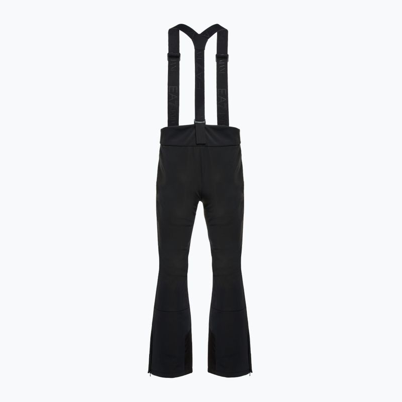 Men's ski trousers EA7 Emporio Armani Ski Kitzbuhel Softshell black 2
