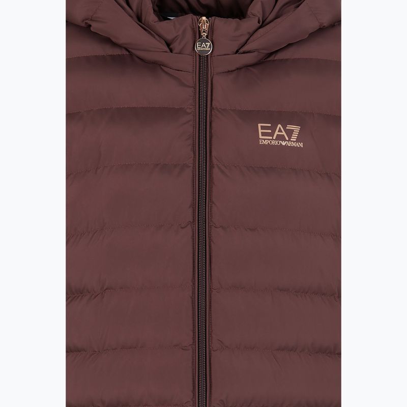 Women's EA7 Emporio Armani Train Core Eco Down Light Padded puce Vest 3