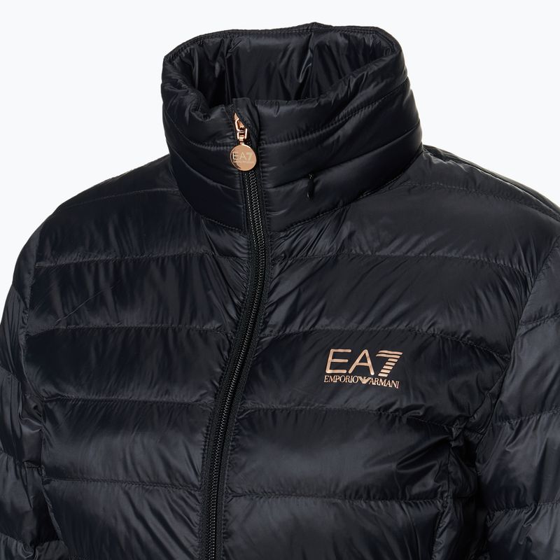 Women's EA7 Emporio Armani Train Core Eco Down Ultra Light black jacket 3