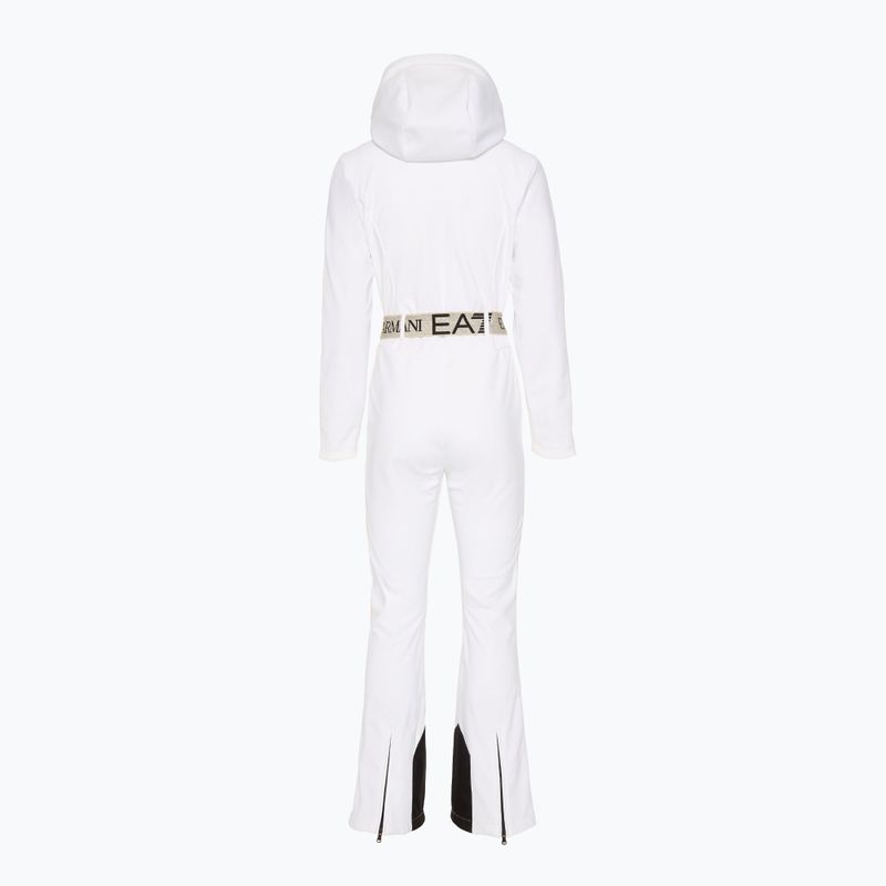 Women's ski suit EA7 Emporio Armani Ski Kitzbuhel Softshell white 2