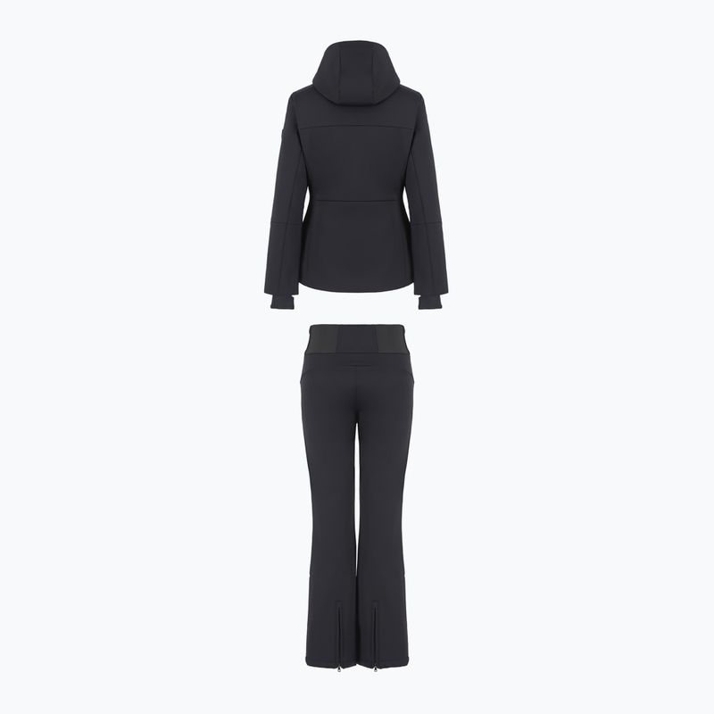 Ski set EA7 Emporio Armani Ski Kitzbuhel Softshell Tris jacket + trousers + sleeveless black 2