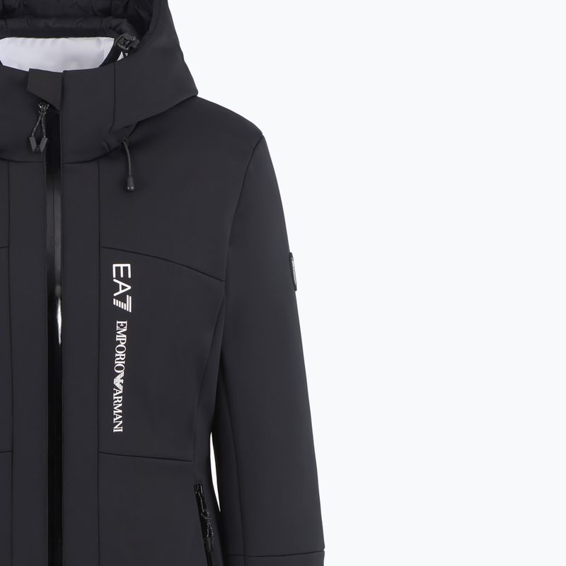 Ski set EA7 Emporio Armani Ski Kitzbuhel Softshell Tris jacket + trousers + gilet black 4