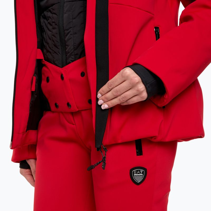 EA7 Emporio Armani Ski Kitzbuhel Softshell Tris jacket + trousers + salsa sleeveless ski set 17