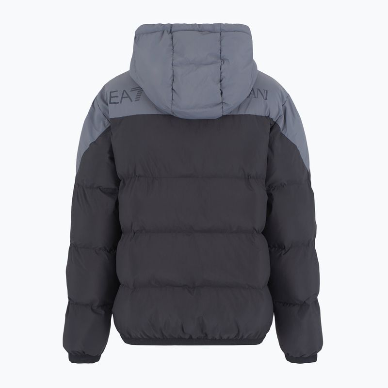 Men's EA7 Emporio Armani Train Athletic Colour Block Padded jacket black 2